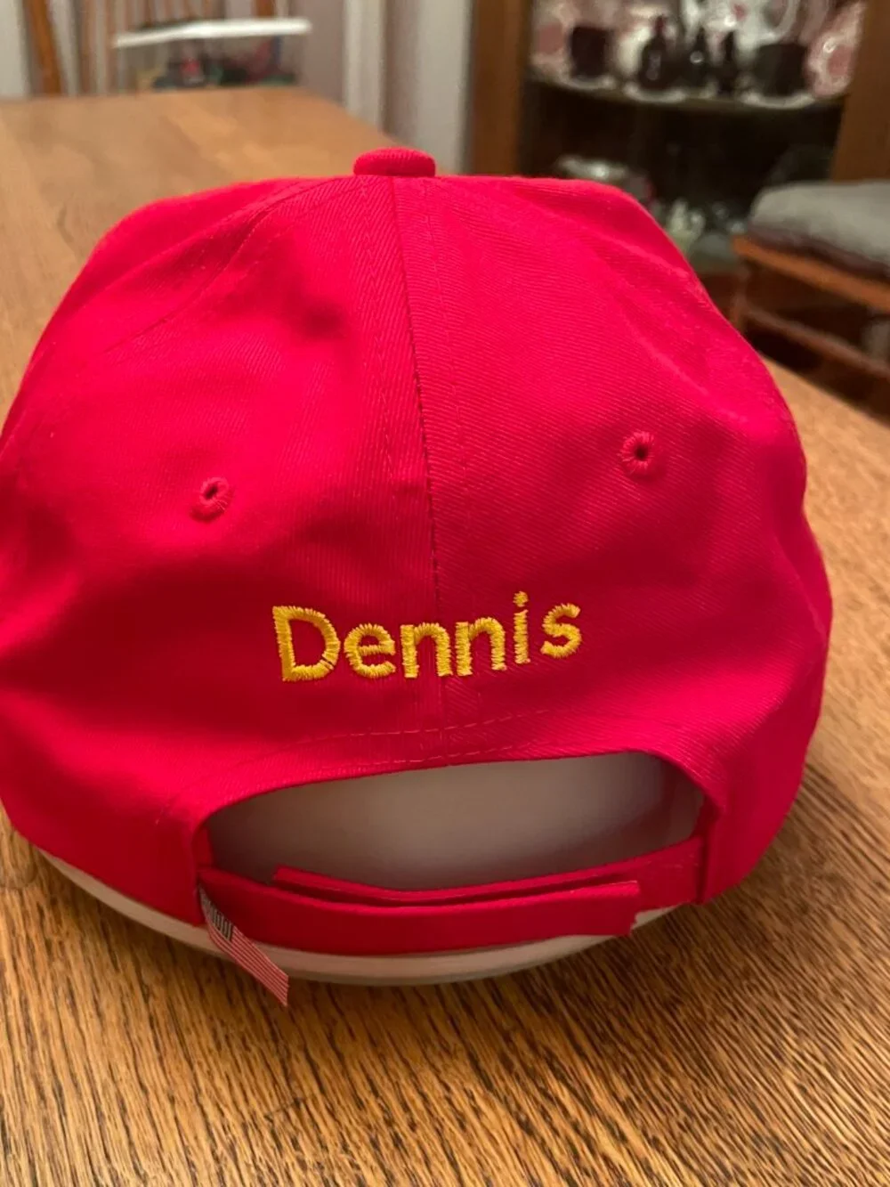 Vintage Unified Sportsmen's Club Red Hook and Loop Baseball Hat Cap made in USA
